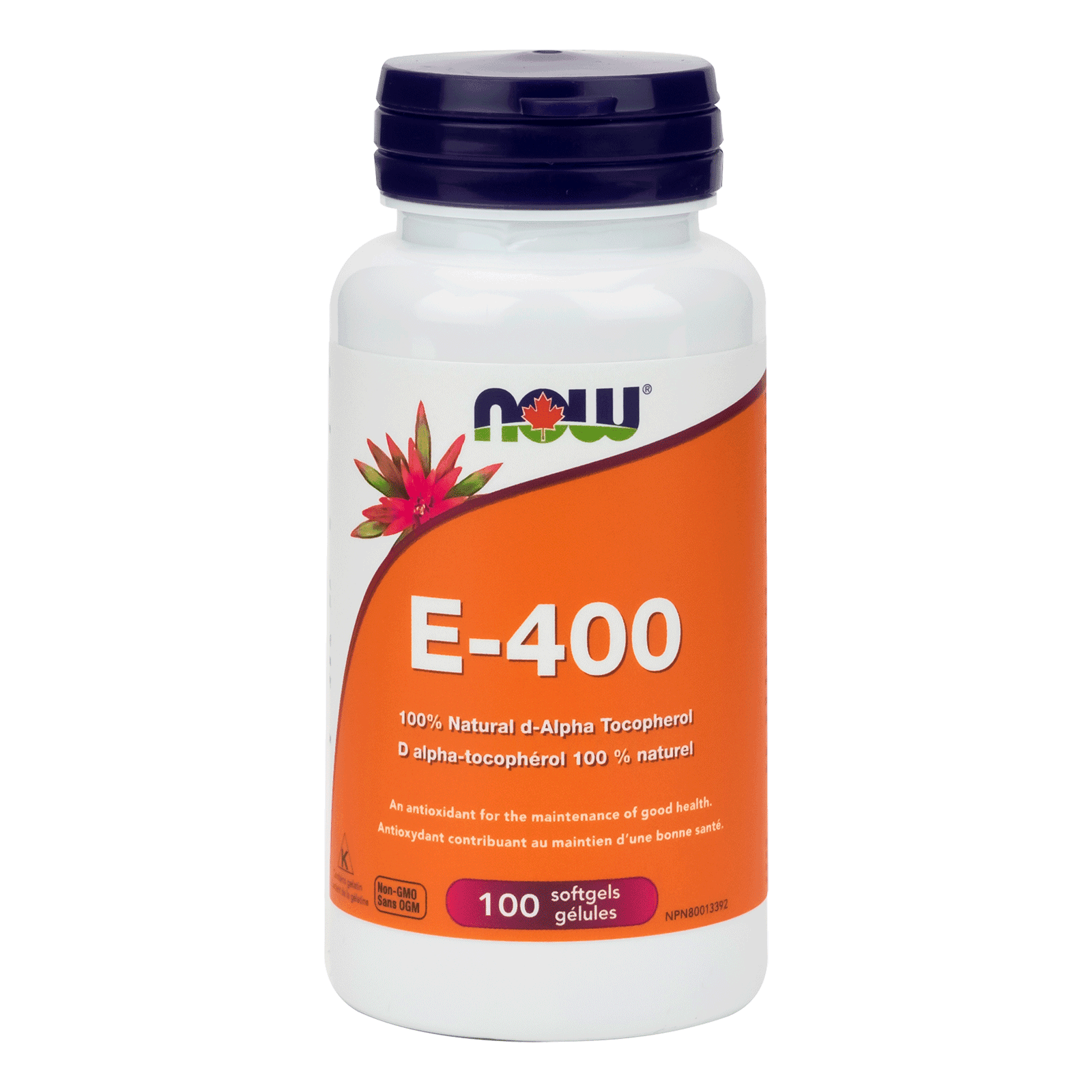 NOW Foods E-400 d-alpha Tocopheryl 400 IU, 100 Softgels