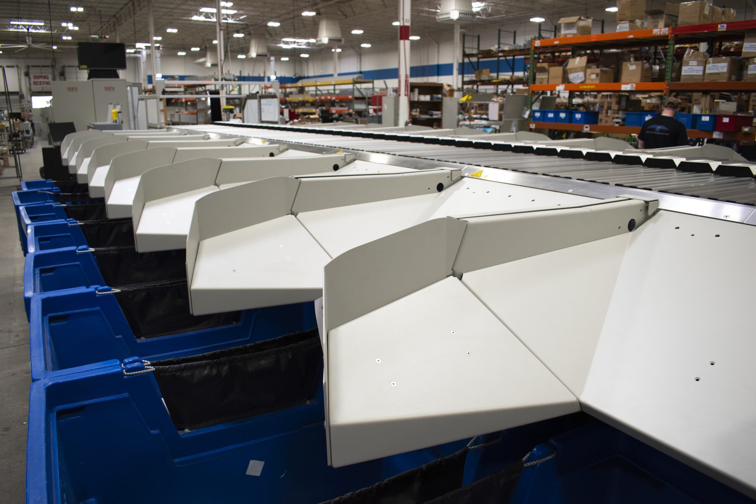 Chutes for Automated Parcel Sortation Systems - NPI