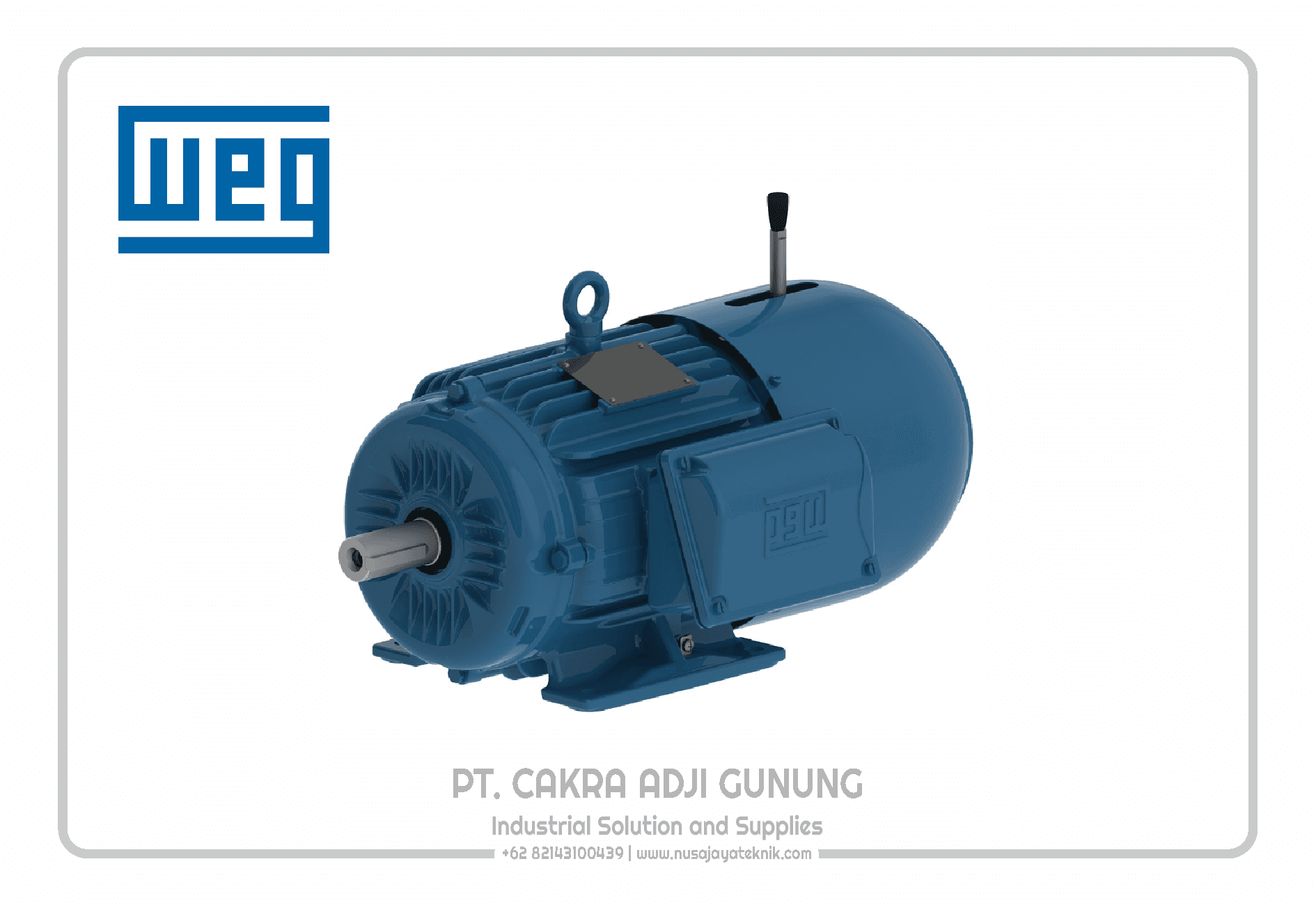 WEG W22 series Brake Electric Motor - PT. Cakra Adji Gunung