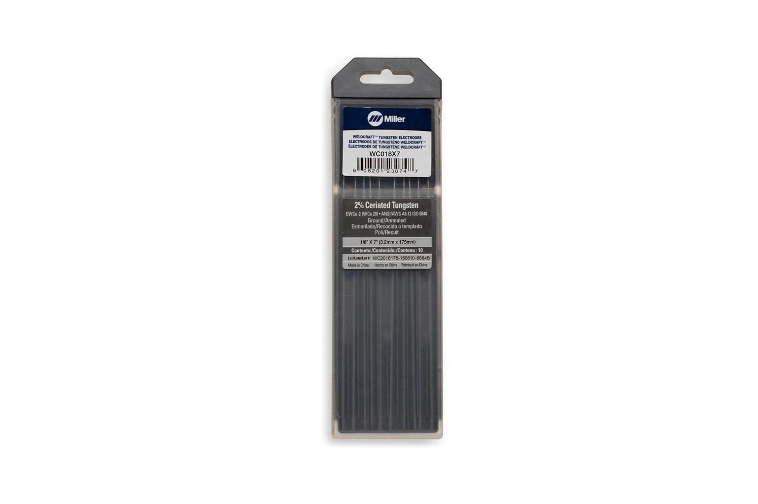 Miller WELDCRAFT TUNGSTEN TIG ROD | mlrwc018x7 | ohcanadasupply.ca