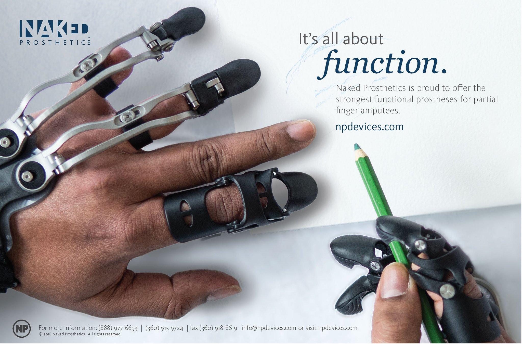 Naked Prosthetics It S All About Function Prosthetic Fingers | My XXX ...