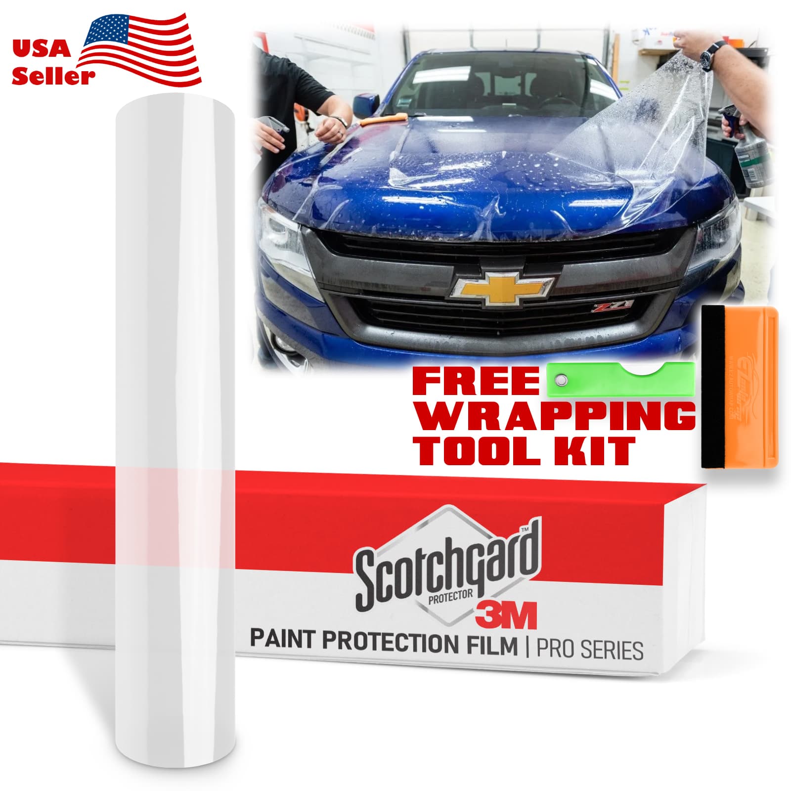 4"x12" PPF 3M Scotchgard Paint Protection Film Pro Series Gloss Clear ...