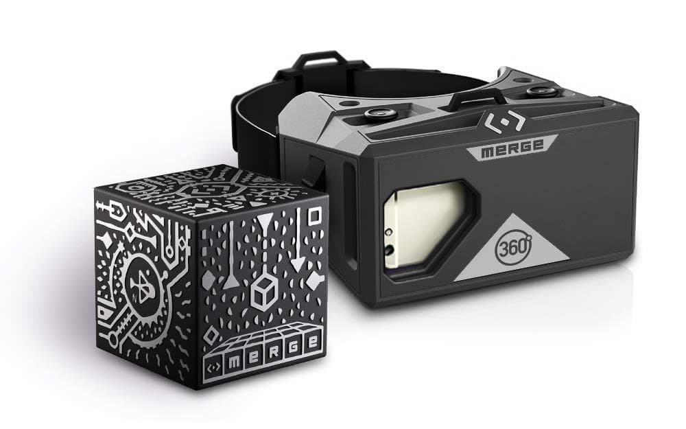 MERGE Cube & Headset Bundle for VR/AR STEM Learning & Mobile Gaming ...