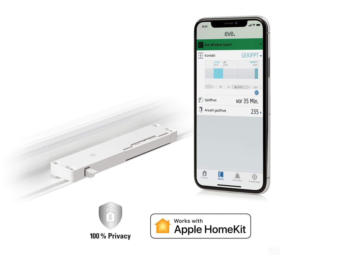Eve Window Guard: Fenstersensor mit HomeKit erkennt Einbruchsversuche ...