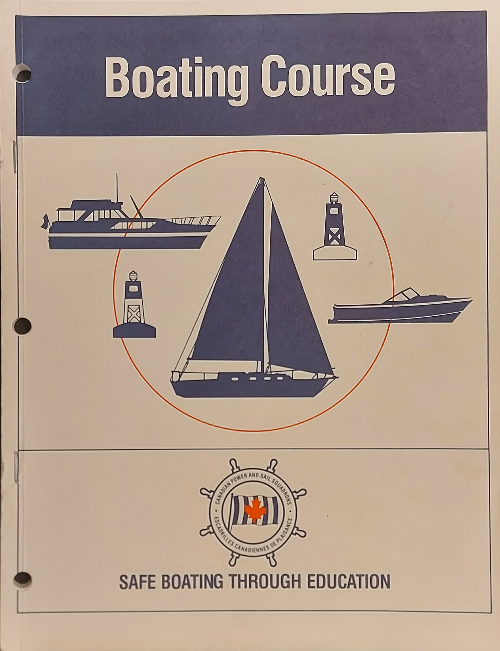Boating Course Power & Sail: Very Good Trade Paperback (1988) 5th or ...