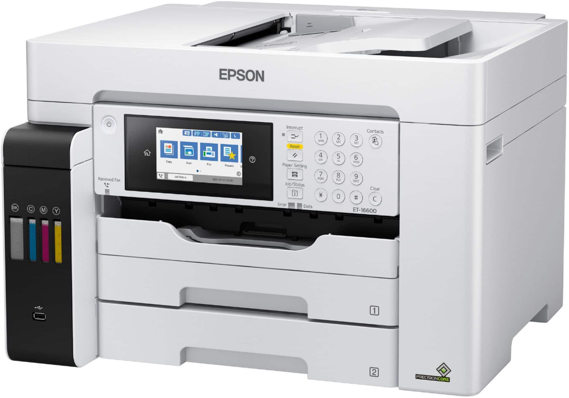 Epson EcoTank Pro ET-16600 Wireless All-In-One Inkjet Printer ECOTANK ...