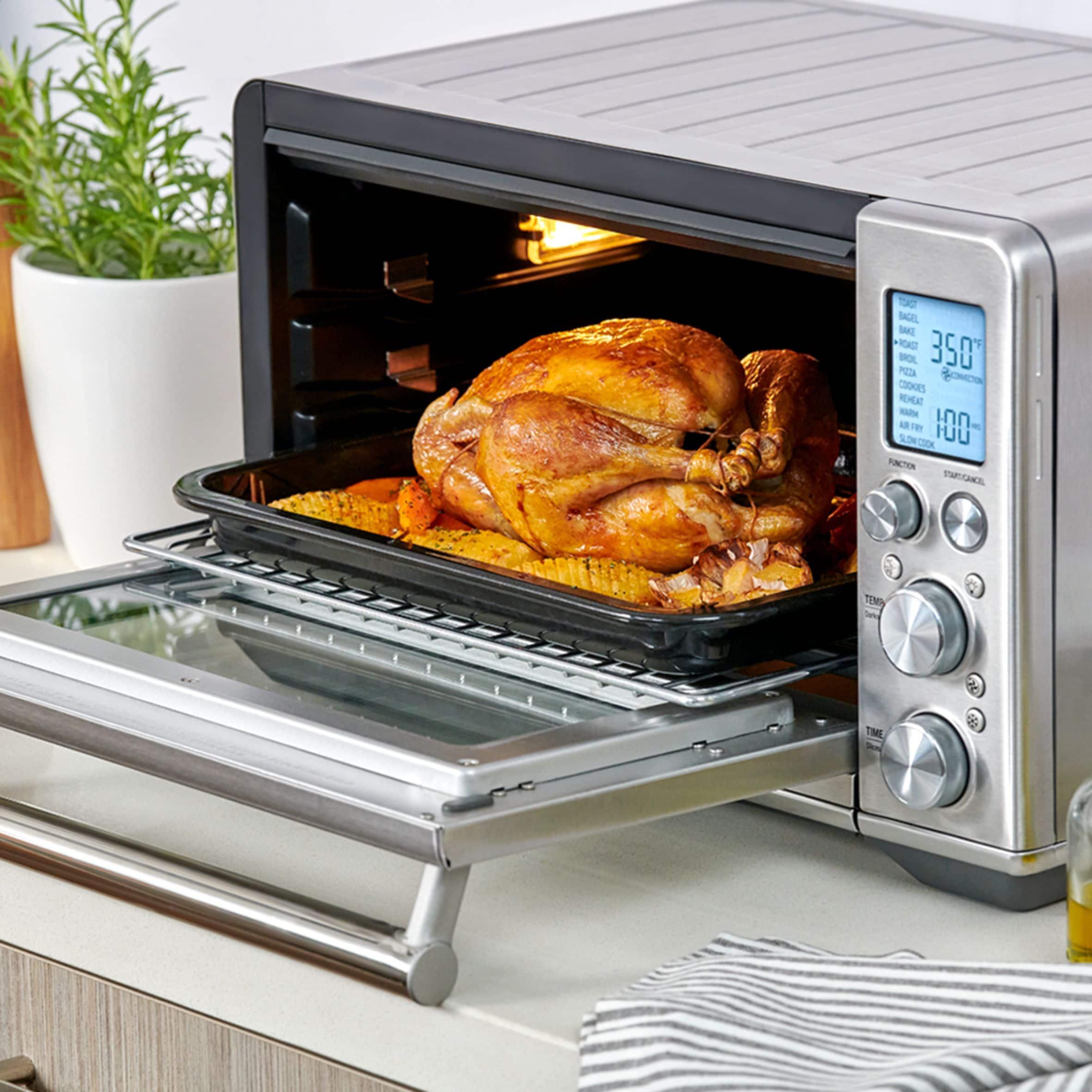 the Breville Smart Oven Air Fryer Brushed Stainless Steel ...