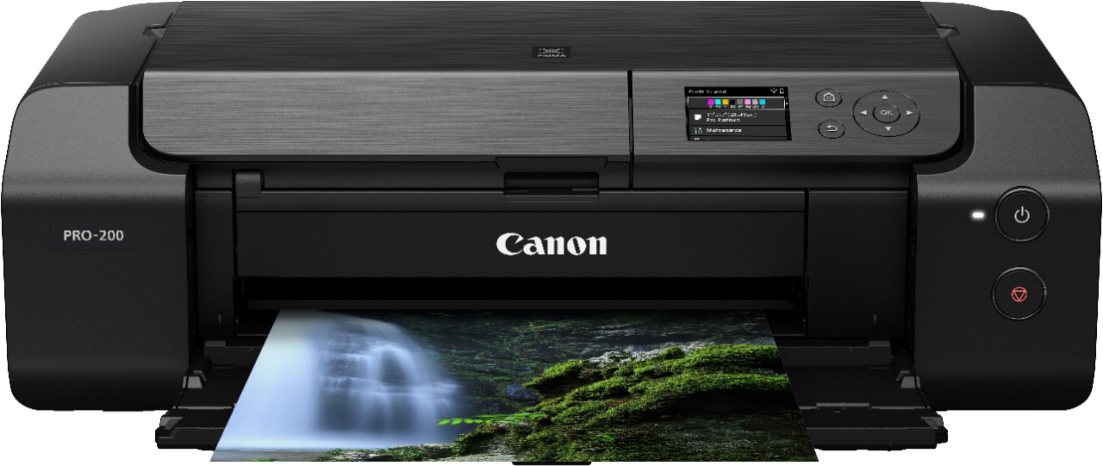 Canon PIXMA PRO-200 Wireless Inkjet Printer Black 4280C002 - Best Buy