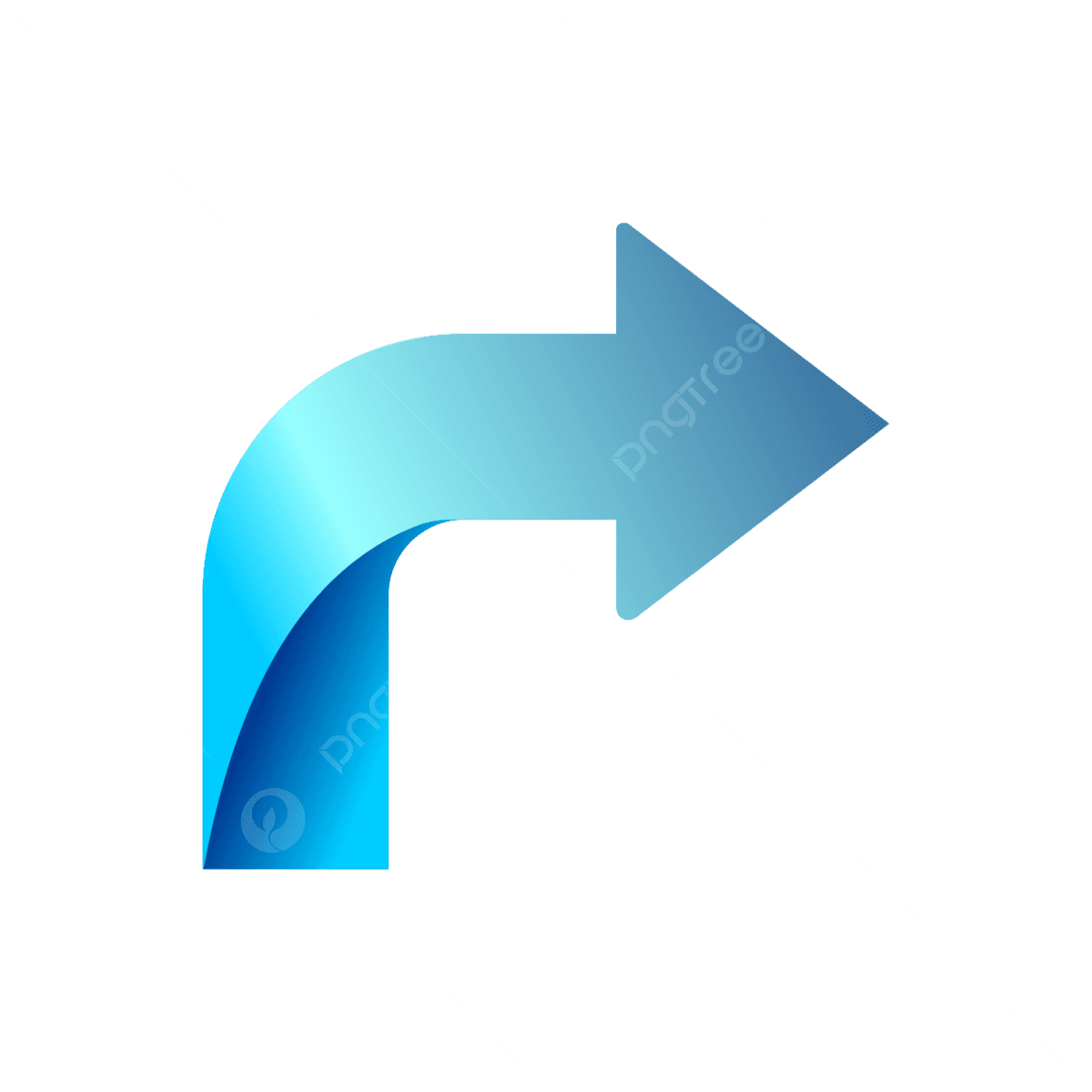Blue Arrow Icon