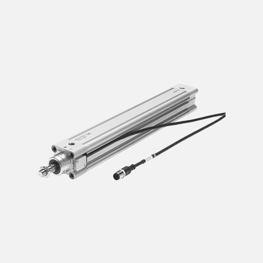 Standards-based cylinder with displacement encoder DNCI - Authorized ...