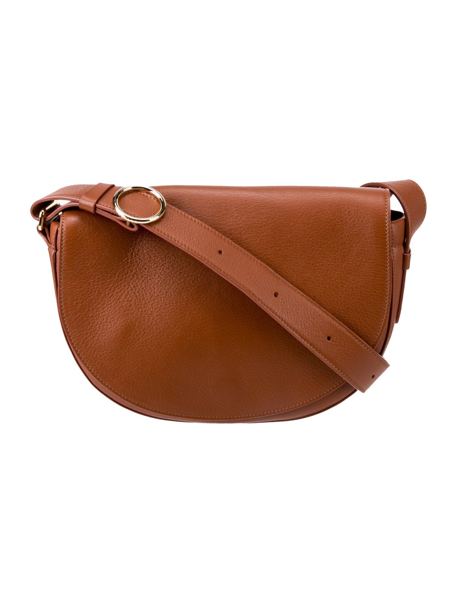 Cuyana Leather Messenger Bag - Brown Crossbody Bags, Handbags ...
