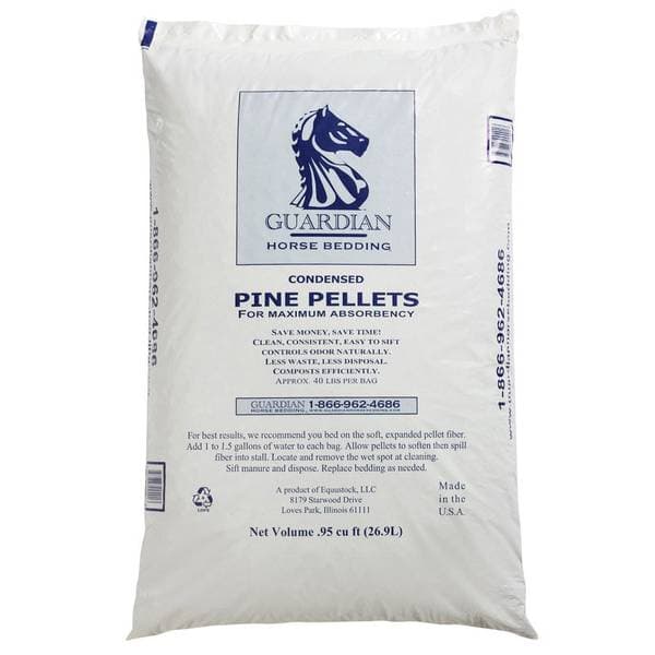 Guardian Horse Bedding 40 lb Pelleted Pine Bedding - GHB55 | Blain's ...