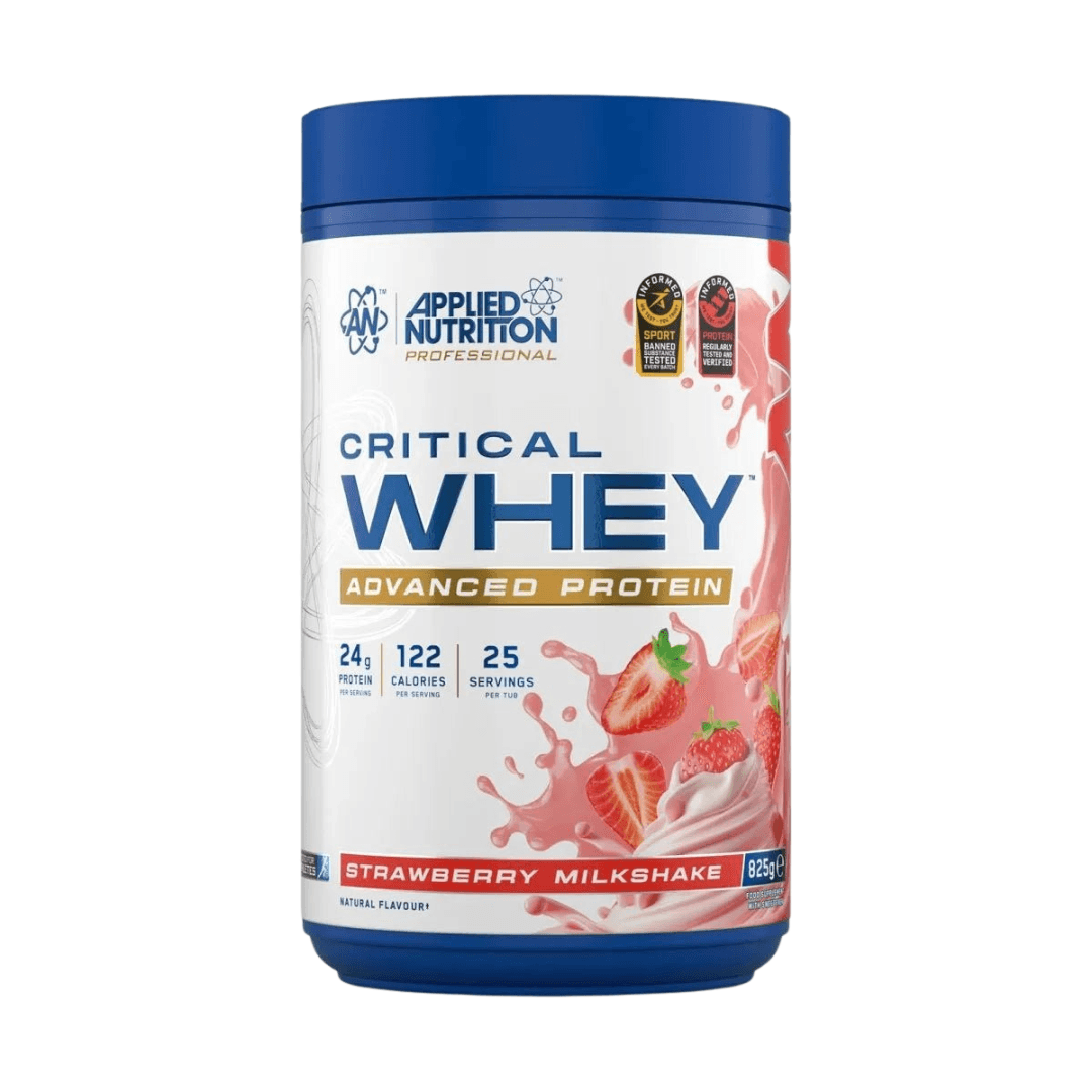 Applied Nutrition Critical Whey Strawberry Milkshake 825g - Protein Malta