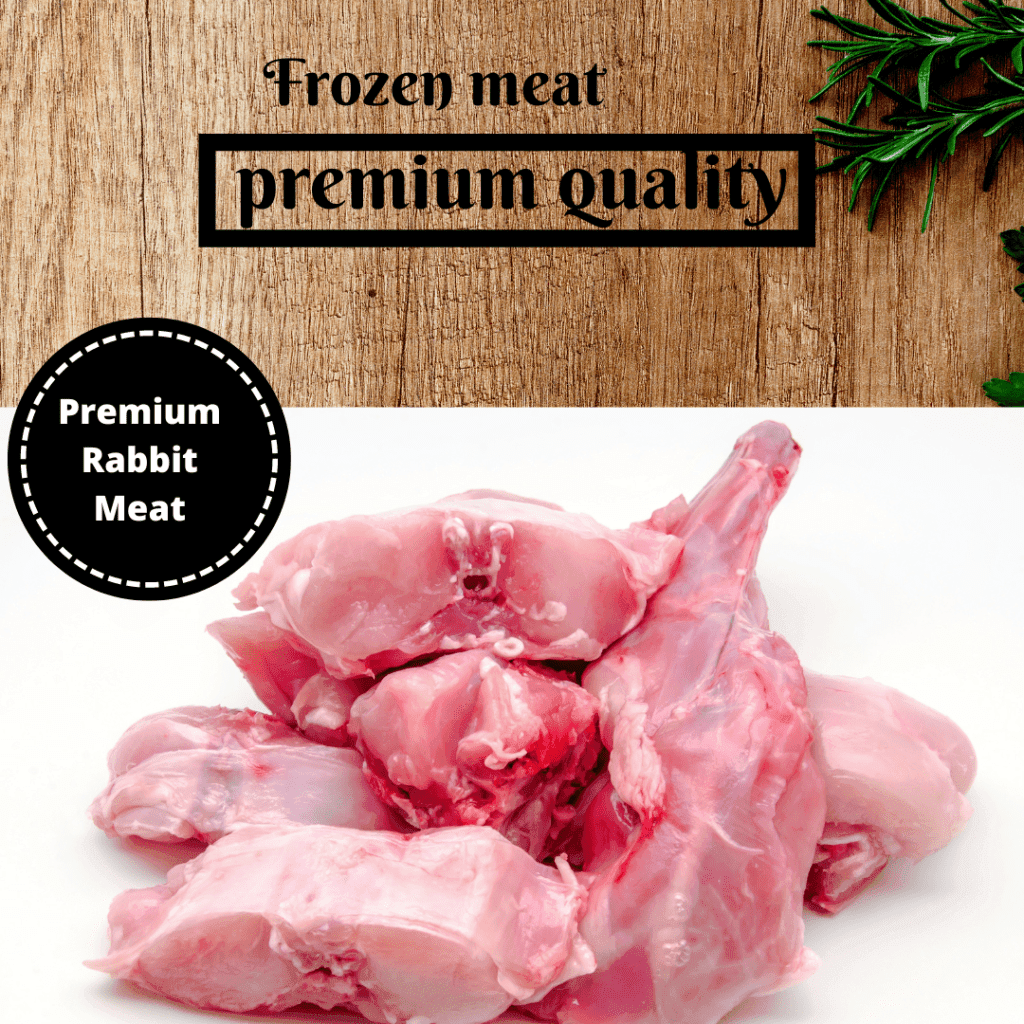 Frozen Rabbit Meat Cuts, Young Rabbit healthy and nutritious meat
