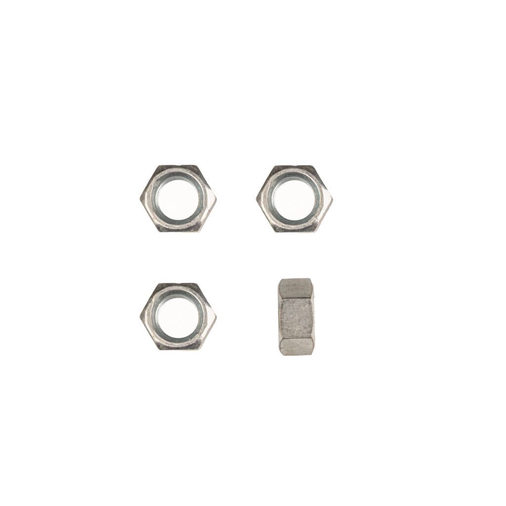 White zinc plated hex nuts – Remax