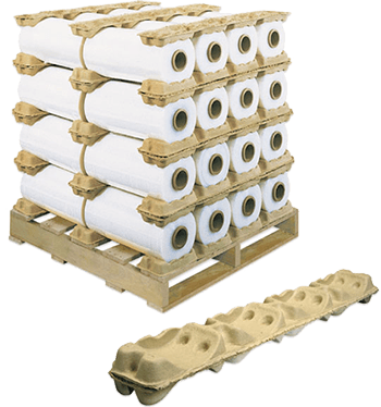 Recycled Fiber / Molded Pulp - Roll Shipping Packaging