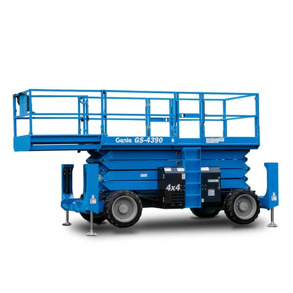 Аренда Ножничного подъемника Genie GS–4390 RT в Москве - высота 14 м ...