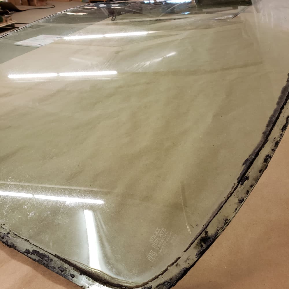 PPG Solex Duplate Laminated Datsun 240z Windshield Glass Aftermarket ...