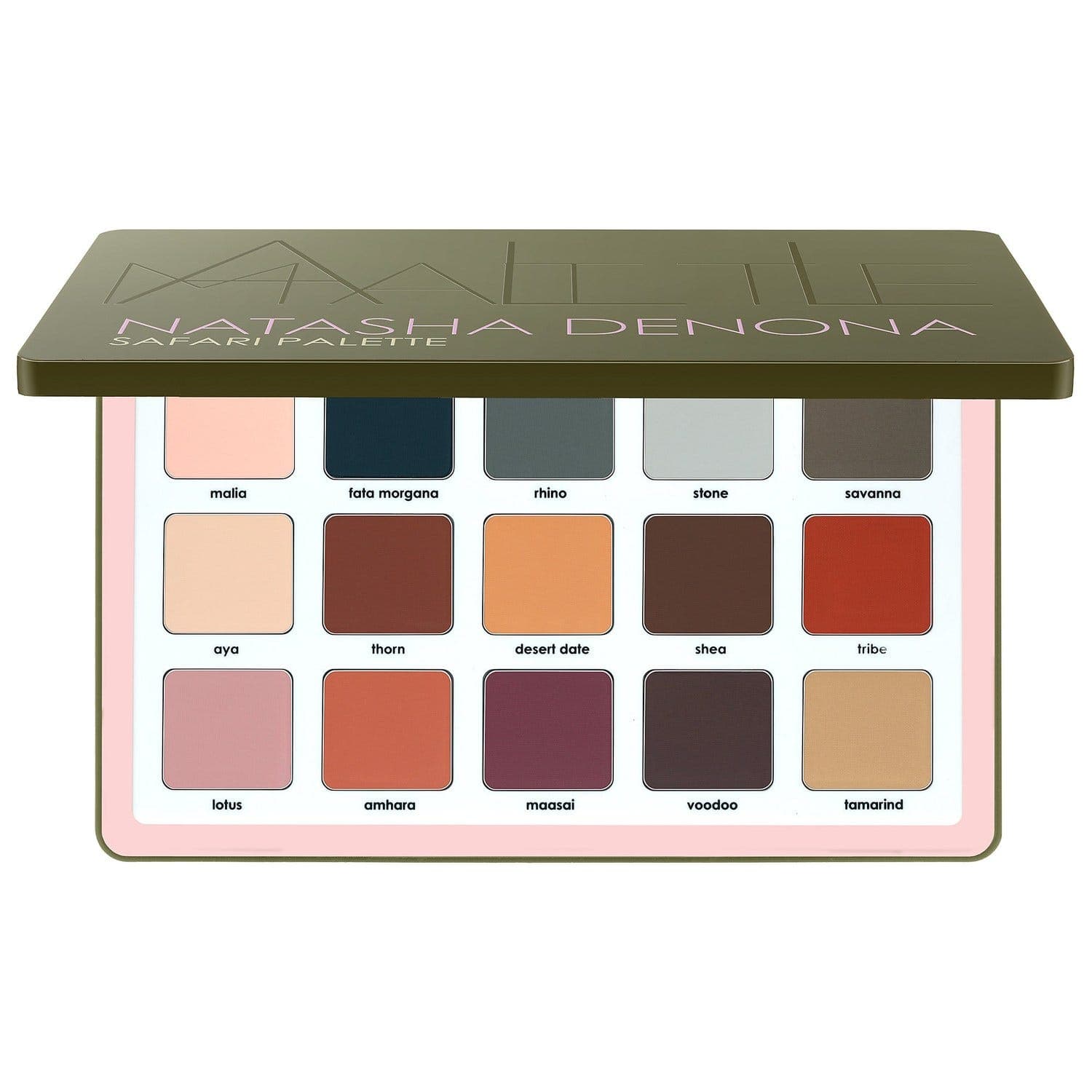 Natasha Denona + Safari All Matte Eyeshadow Palette