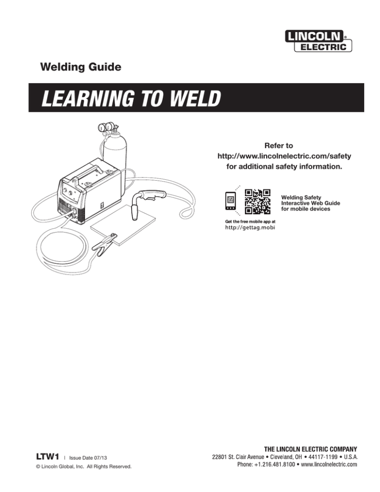 learning to weld - Lincoln Electric