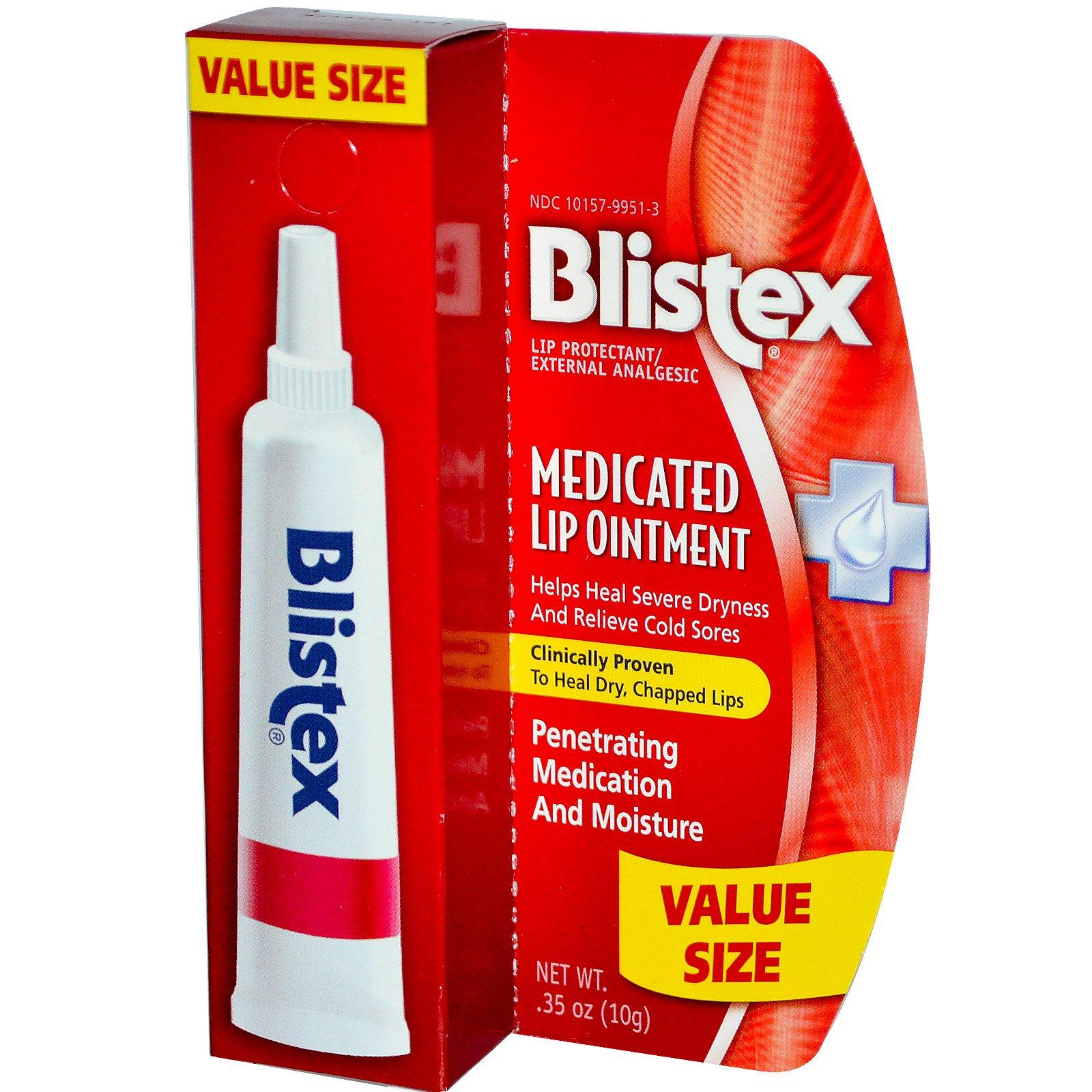 Blistex, Medicated Lip Ointment, .35 oz (10 g) - iHerb.com