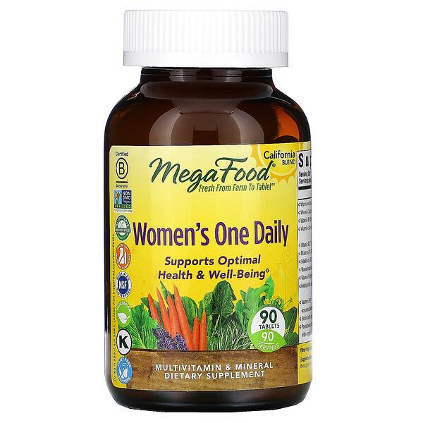 MegaFood, Women's One Daily, 90 Tablets - iHerb