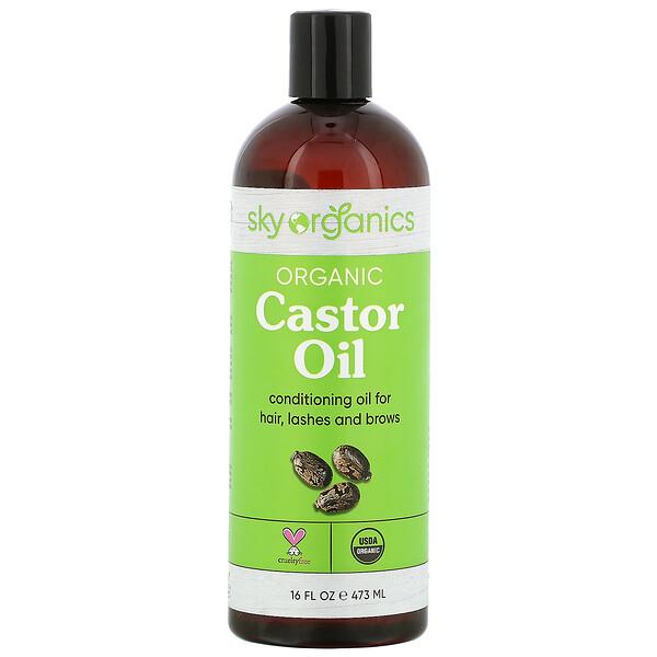 Sky Organics, Organic Castor Oil, 16 fl oz (473 ml) - iHerb