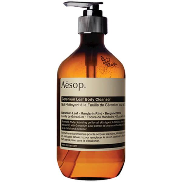 Aesop Geranium Leaf Body Cleanser Gel 500ml | Buy Online | Mankind