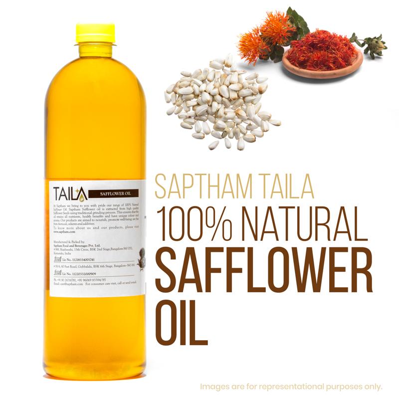 Safflower Oil | Cold Pressed Oil | Edible & Essential Oils