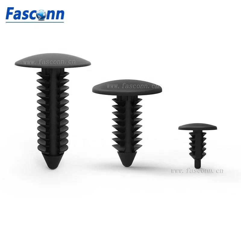 Nylon Push-in Fir Tree Clips Rivet Retainer,Christmas Pine Tree Buttons ...