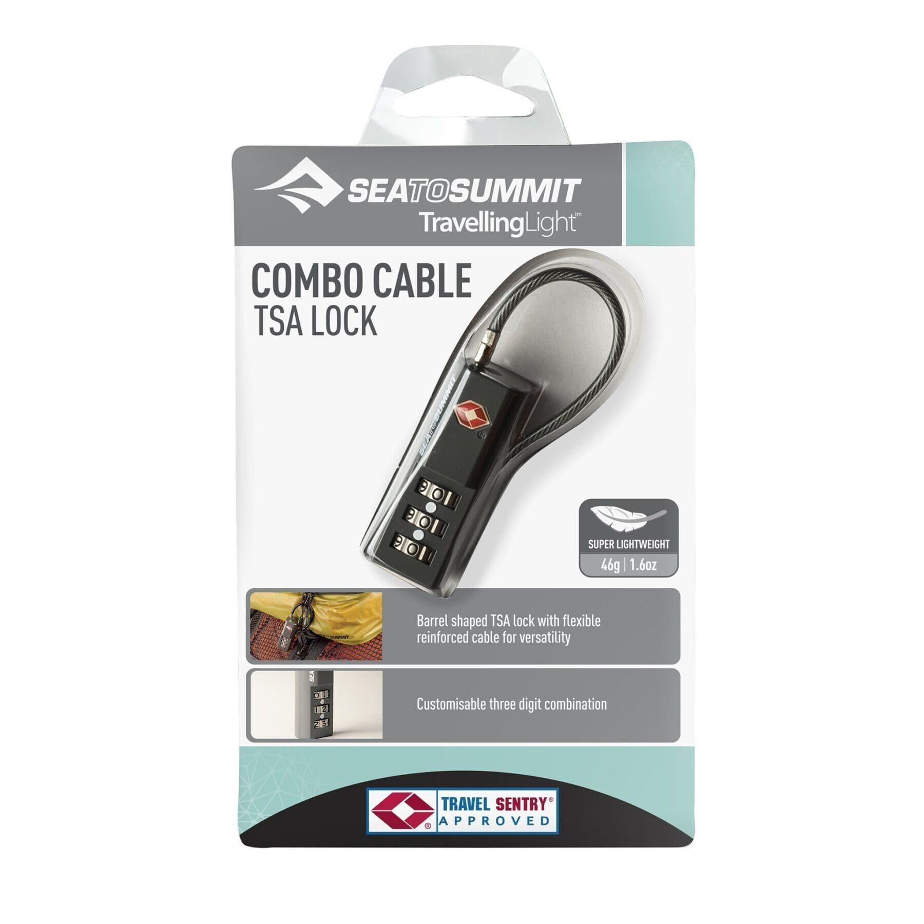 Замок Sea To Summit Combo Cable TSA lock Grey (STS ATLTSACC) Sea to ...