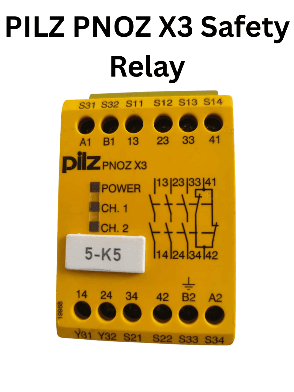 PILZ PNOZ X3 Safety Relay - Sensors Egypt