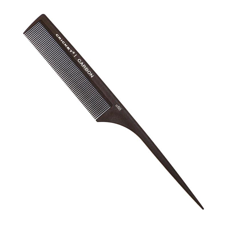 Cricket Carbon Comb Fine Tail Comb - C50 - LF Hair and Beauty Supplies