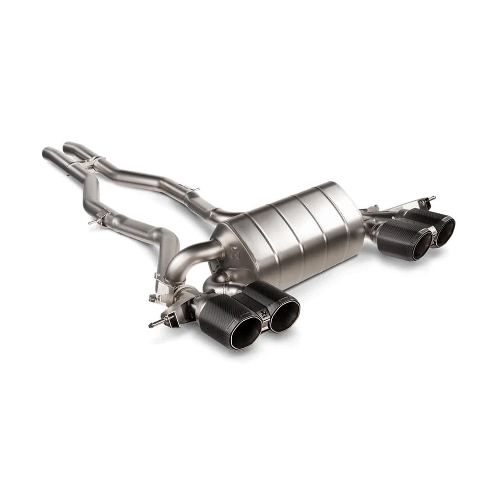 Exhaust System Slip-On Line (Titanium) Akrapovic | BMW M3 (G80/G81) M4 ...