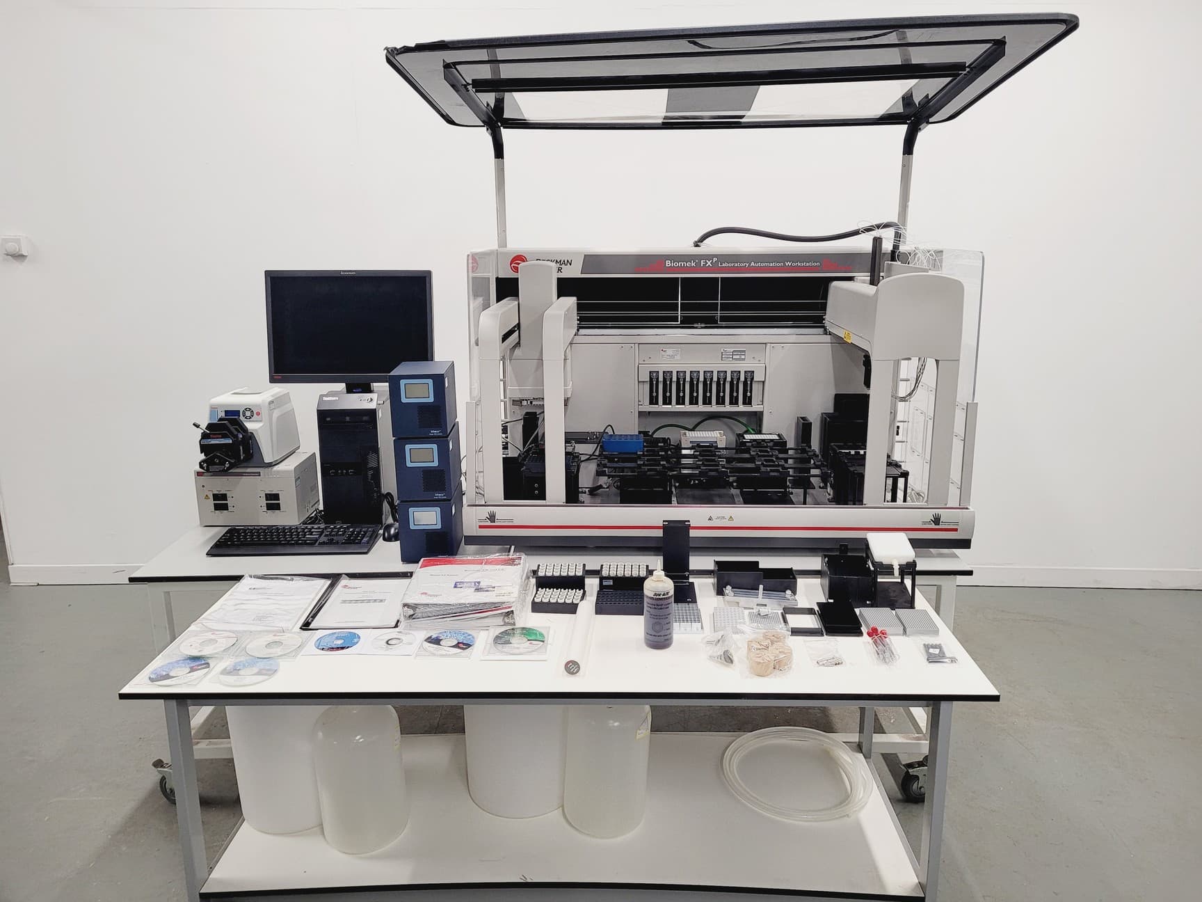 Beckman Coulter Biomek FXp Laboratory Automation Workstation w/ PC ...