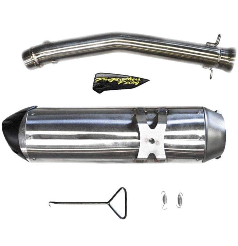 Two Brothers Racing S1R Slip-On Exhaust System - Can-Am Ryker (All ...