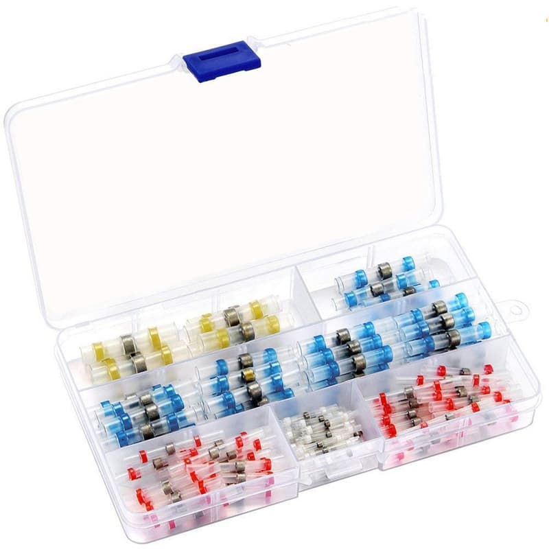 Ticonn Solder Seal Connectors 150PCS Solder Seal Wire Connectors Kit ...