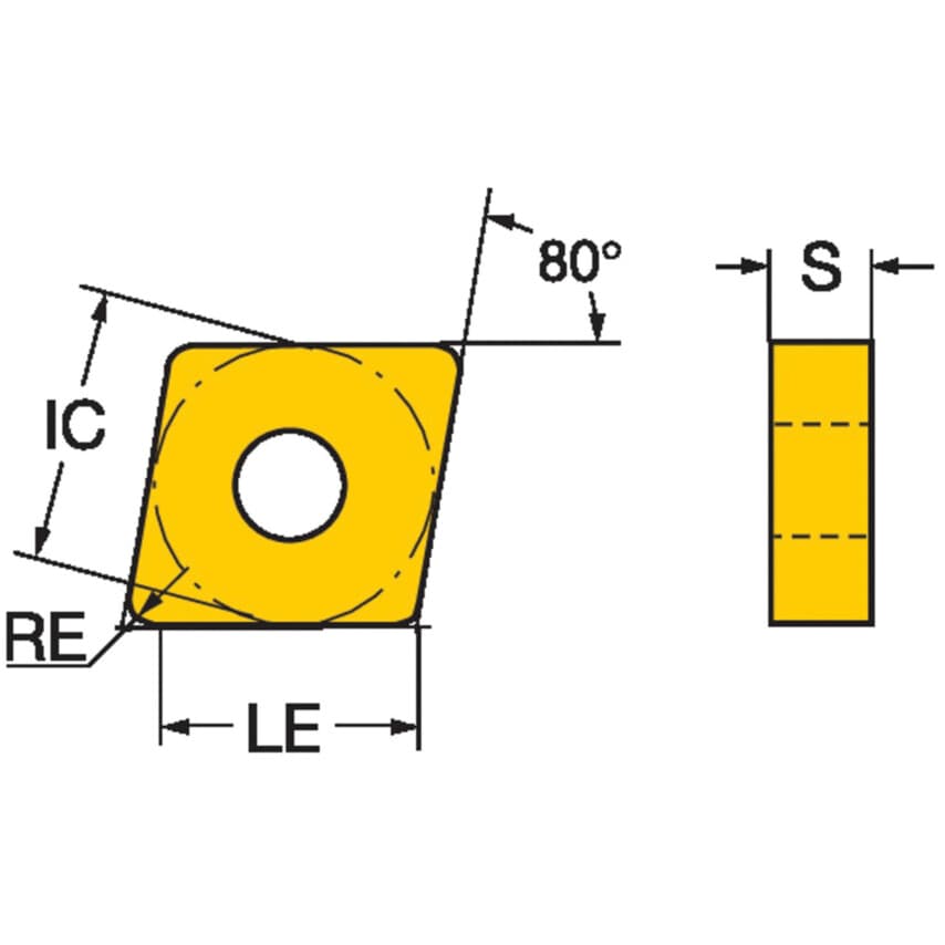 Sandvik Coromant CNMG 120408-PM GC3210