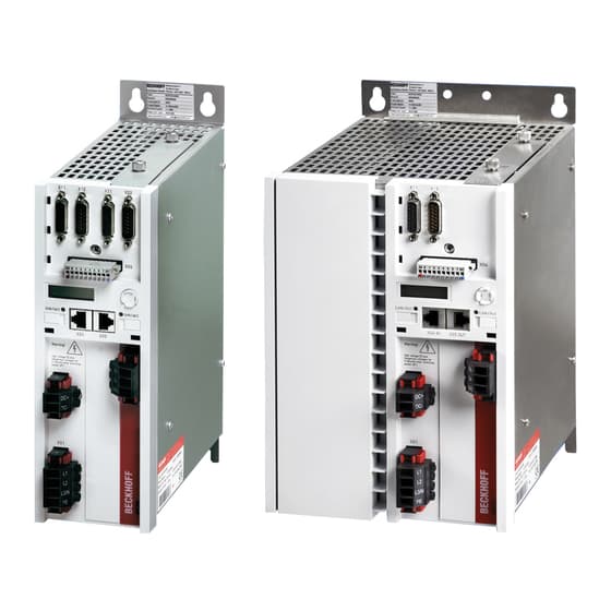BECKHOFF AX5000 SERIES SERVO DRIVE STARTUP MANUAL | ManualsLib