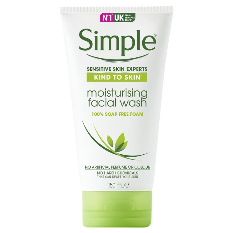 Buy Simple Moisturising Facial Wash 150ml Online at Chemist Warehouse®