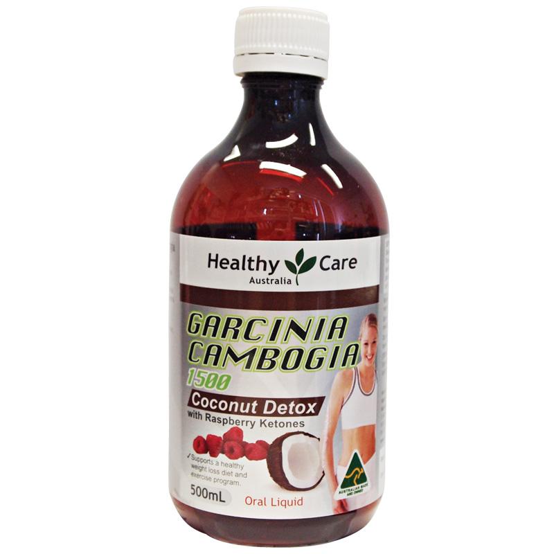 Buy Healthy Care Garcinia Cambogia Liquid With Coconut Detox 500ml ...