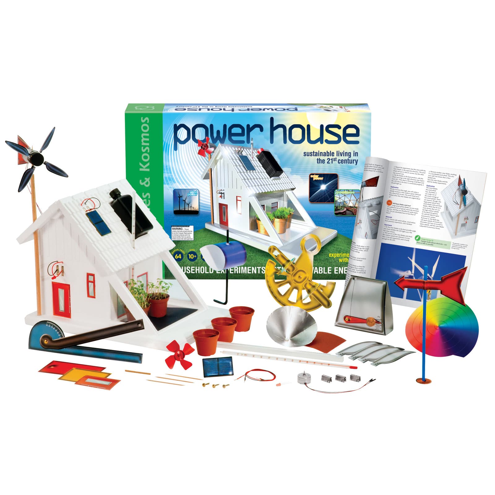 Thames & Kosmos Power House Sustainable Living | Rapid Electronics