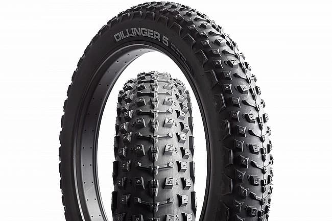45Nrth Dillinger 5 Studded 120 TPI 26" Fat Bike Tire