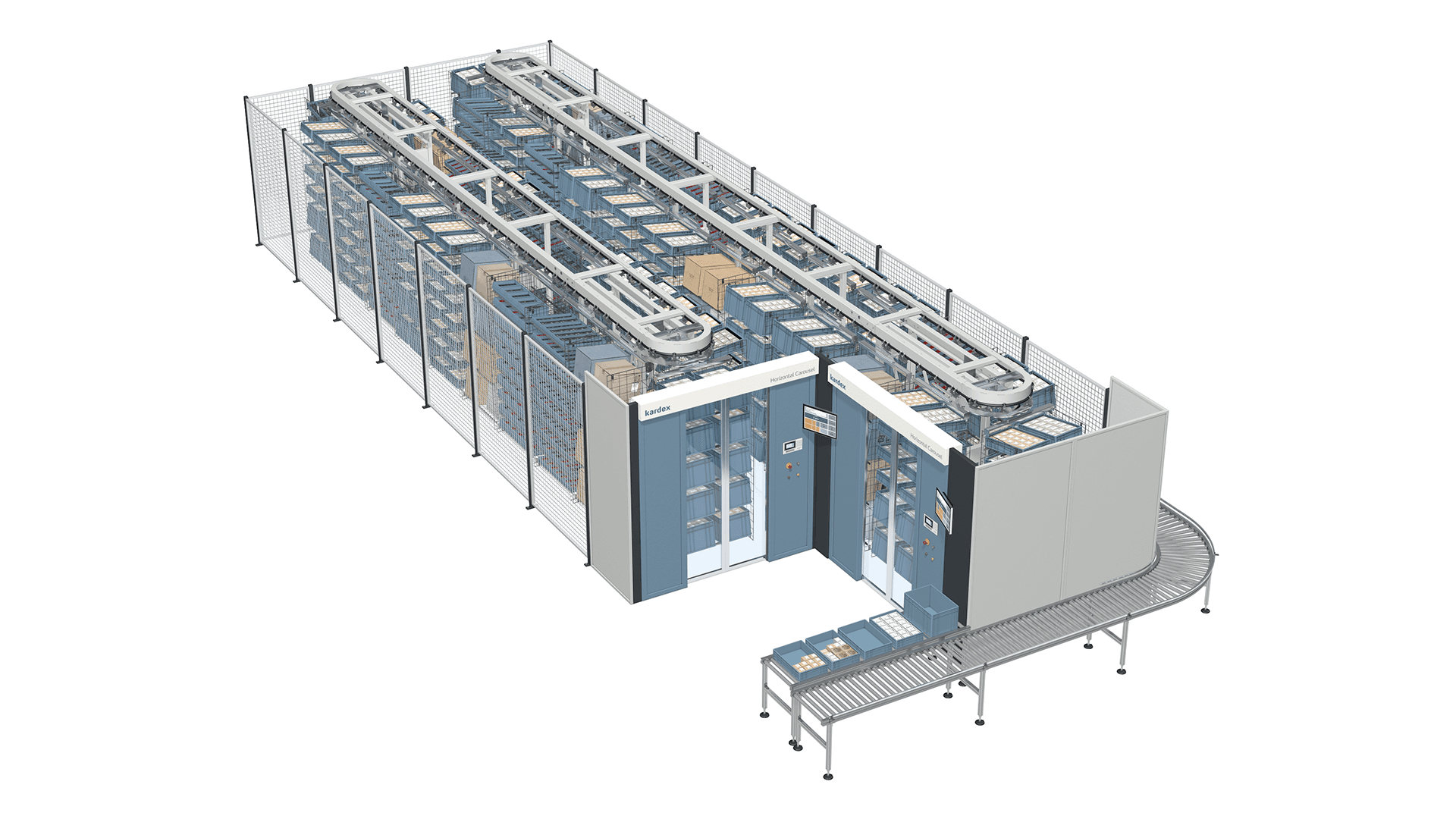 Kardex Horizontal Carousel - Αυτοματοποιημένες Λύσεις Αποθήκευσης ...