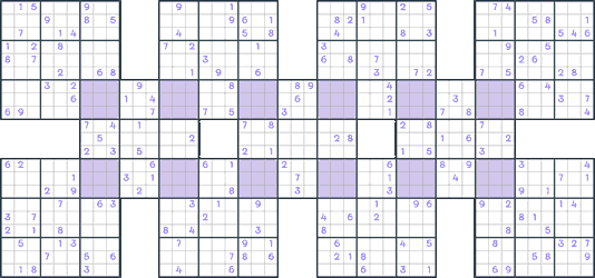 Multi-Sudoku - Play Online