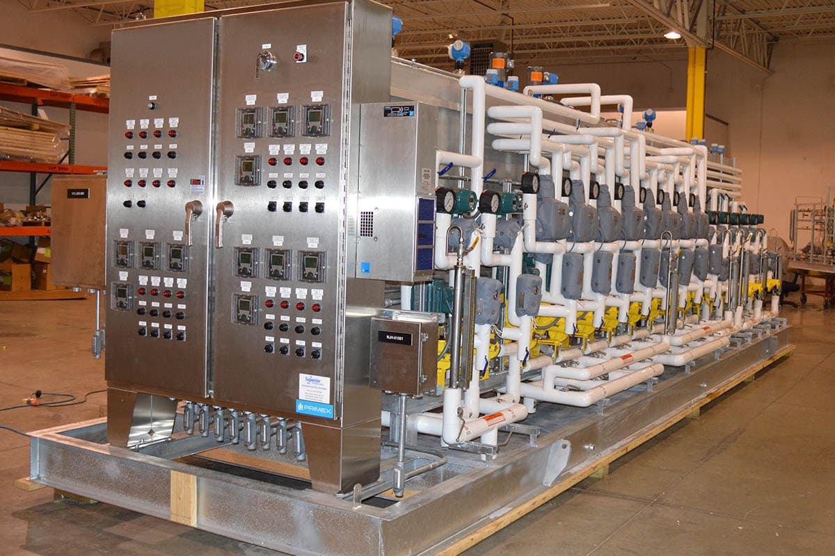 Boiler Feed Water Treatment Skid – Superior Package Systems