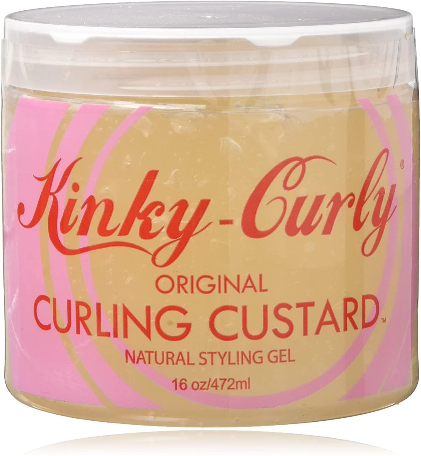 Wholesale Kinky Curly Original Curling Custard Natural Styling Gel 16 ...