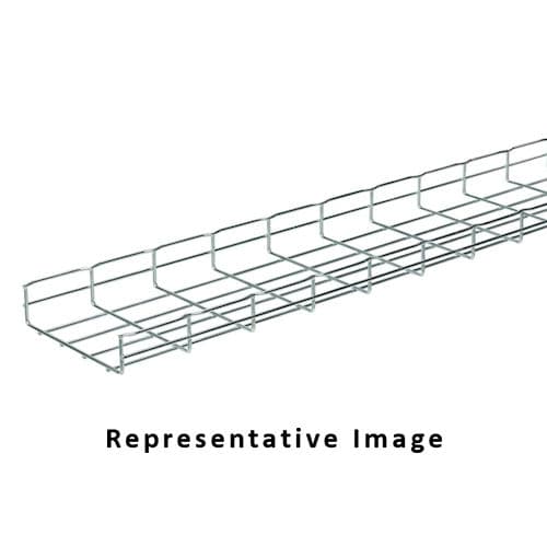 B-Line FT2X24X10-EG Flextray Wire Basket Cable Tray, 2" Deep x 24 ...