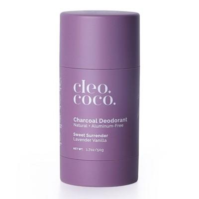 Cleo+coco. Natural Charcoal Deodorant For Men And Women - Aluminum Free ...