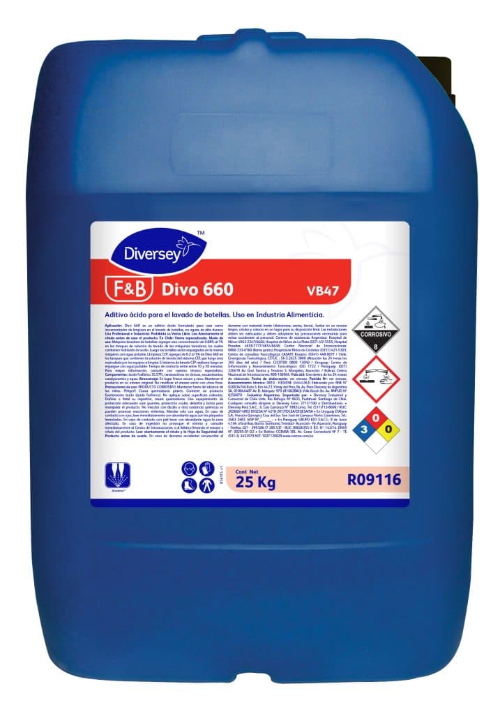 Aditivo de Soda Divo 660 diversey Arequipa Cuzco